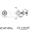 Cifial Edwardian Service Valve Dimensions