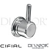 Cifial Techno 35 Wall Stop Valve Spare Parts