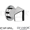 Cifial 32215SY Techno 65 Wall Stop Valve Spare Parts