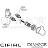 Cifial Techno 251 Right Service Pin Dimension