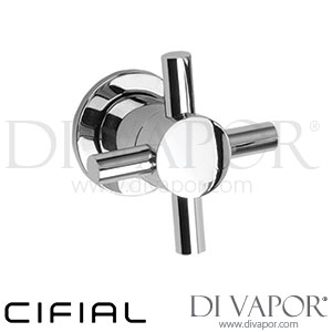 Cifial 32216TB Techno X300 1/2 Inch Wall Stop Valve Spare Parts