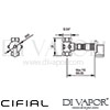 Cifial M3 Service Frame Dimensions