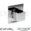 Cifial 32217SQ Quadrado Wall Stop Valve Spare Parts