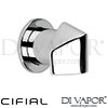 Cifial 32217SY Techno 65 Wall Stop Valve Spare Parts