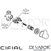 Cifial Techno 251 Left Service Guide Dimension