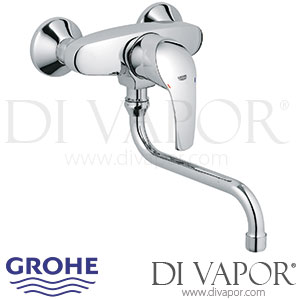 Grohe 32224001 Eurosmart Single-Lever Sink Mixer (1/2 Inch) Spare Parts