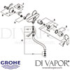 Grohe Eurosmart Single-Lever Sink Mixer Spares