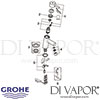 Grohe Concetto Single-Lever Basin Mixer S-Size Tap Spares