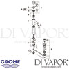 Grohe Essence Deck Mount Vessel Tap Spares
