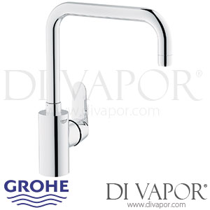 Grohe 32259002 Eurodisc Cosmopolitan Single-Lever Sink Mixer (1/2 Inch) Spare Parts