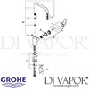 Grohe Eurodisc Cosmopolitan Single-Lever Sink Mixer Spares