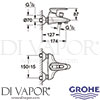 Grohe 32262000 Mixer Spare Diagram