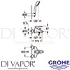Grohe 32266000 Mixer Spare Diagram