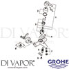 Grohe 32269000 Mixer Spare Diagram