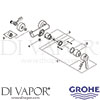 Grohe 32270000 Mixer Spare Diagram