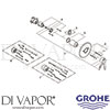 Grohe 32275000 Mixer Spare Daigram