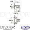 Grohe 32279000 Mixer Spare Diagram