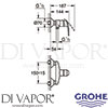 Grohe 32279001 Mixer Spare Diagram