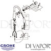 Grohe Zedra Single-Lever Sink Mixer Spares