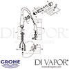 Grohe Zedra Single-Lever Sink Mixer Spares