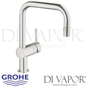 Grohe 32322DC0 Minta Single-Lever Sink Mixer (1/2 Inch) Spare Parts