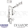 Grohe Minta Single-Lever Sink Mixer Spares