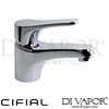 Cifial Optimal Single Lever Washbasin Tap 1F Spare Parts