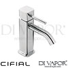 Cifial Quadra Single Lever Basin Mixer Clic-Clac Spare Parts