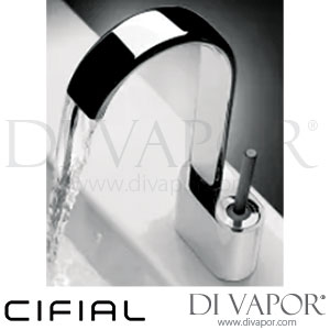 Cifial 32401M1-625 Techno M10 Joystick Single Lever Basin Mixer with High Spout Spare parts