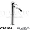 Cifial 32401QD Mini Square Extended Mono Basin Tap Spare Parts