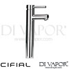 Cifial 32401TH Techno 465 Extended Mono Basin Mixer Tap Spare Parts