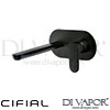 Cifial 32402EM Emmie Chrome Black 2H Wall Basin Mixer Tap Spare Part
