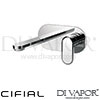 Cifial 32402EM Emmie Chrome Black 2H Wall Basin Mixer Tap Spare Parts