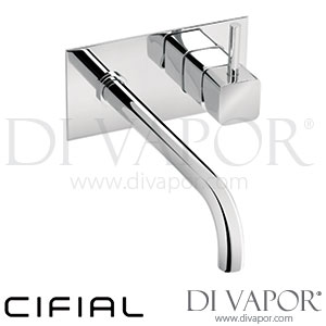 Cifial 32402QD Mini Square 2 Hole Wall Basin Mixer Spare Parts