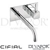 Cifial 32402QD Mini Square 2 Hole Wall Basin Mixer Spare Parts