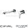 Cifial Style L 20B Single Lever Wall-Mounted Washbasin Tap Drainer 2F Spare Parts