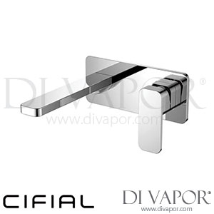 Cifial 32402SD-625 Style H 20D Single Lever Wall-Mounted Washbasin Tap with Drainer 1F Spare Parts