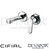 Cifial 32402VV Viva 2h Wall Basin Mixer Tap Spare Parts