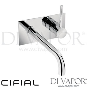 Cifial 32404MI Techno Mini Round 2H Wall Basin Mixer (150mm Spout) Spare Parts