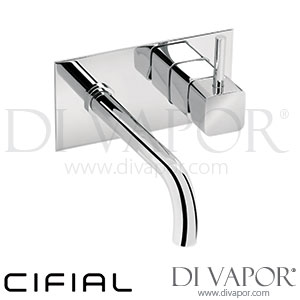 Cifial 32404QD Mini Square 2H Wall Basin Mixer Tap Spare Parts