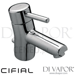 Cifial 32406SE Style 35 Basin Mixer Tap with Clic Clac Waste Spare Parts