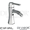 Cifial 32410HM Hexa Lever Mono Bidet Mixer Spare Parts