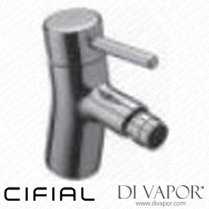 Cifial 32416SE Style 35 Monobloc Bidet Mixer with Clic Clac Spare Parts