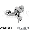 Cifial 32420NP Podium Wall Mounted Bath Shower Mixer Spare Parts
