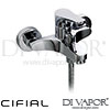 Cifial Optimal Single Lever Bath Shower Exposed Wall Hand Shower 2F Spare Parts