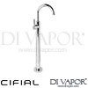 Cifial Single Leg Floor Standing Bath Filler Spare Parts