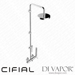 Cifial 32421TT Style 25 Shower Mixer 2 Outlets Showerhead and Hand Shower Spare Parts