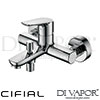 Cifial tyle L 20A Single Lever Bath Shower Exposed Wall Hand Shower 2F Spare Parts