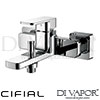 Cifial Style H 20D Single Lever Bath Shower Exposed Wall Hand Shower 2F Spare Parts