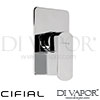 Cifial 32431CU Cudo Concealed Manual Shower Mixer Spare Parts
